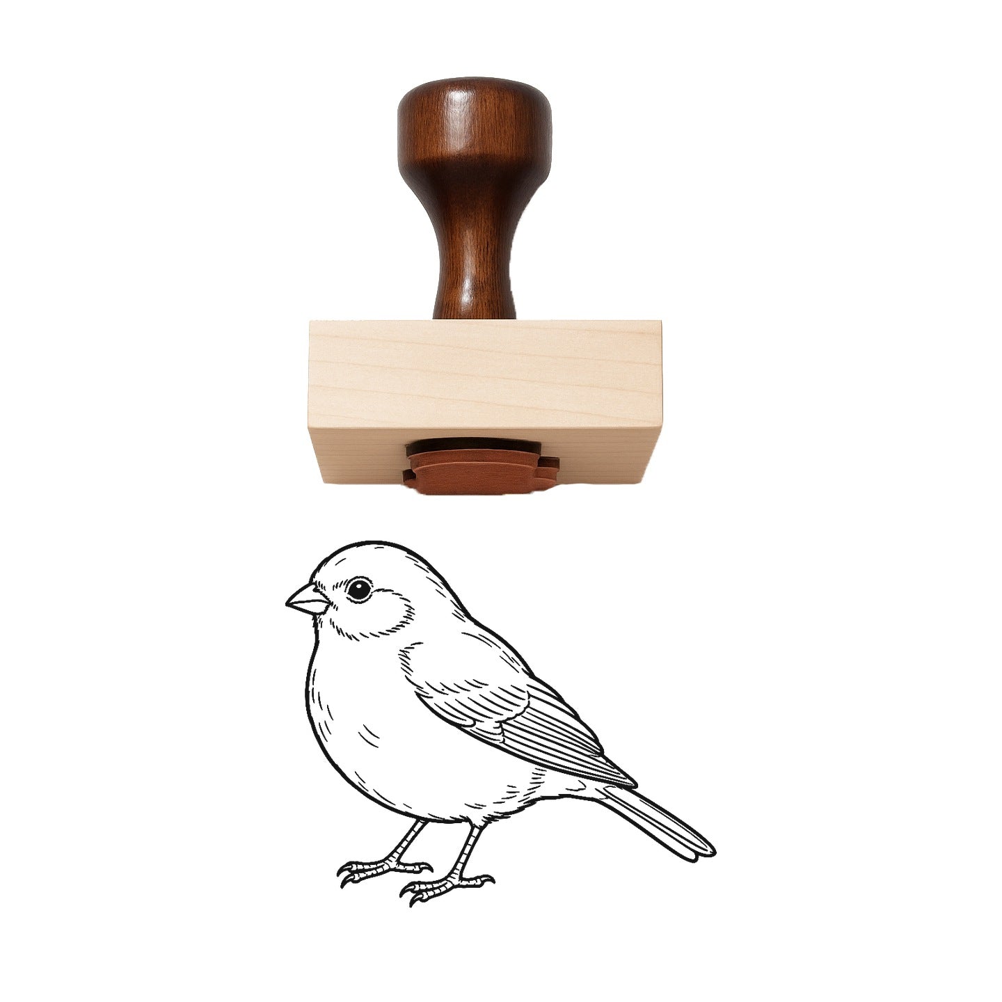 Junco Rubber Stamp