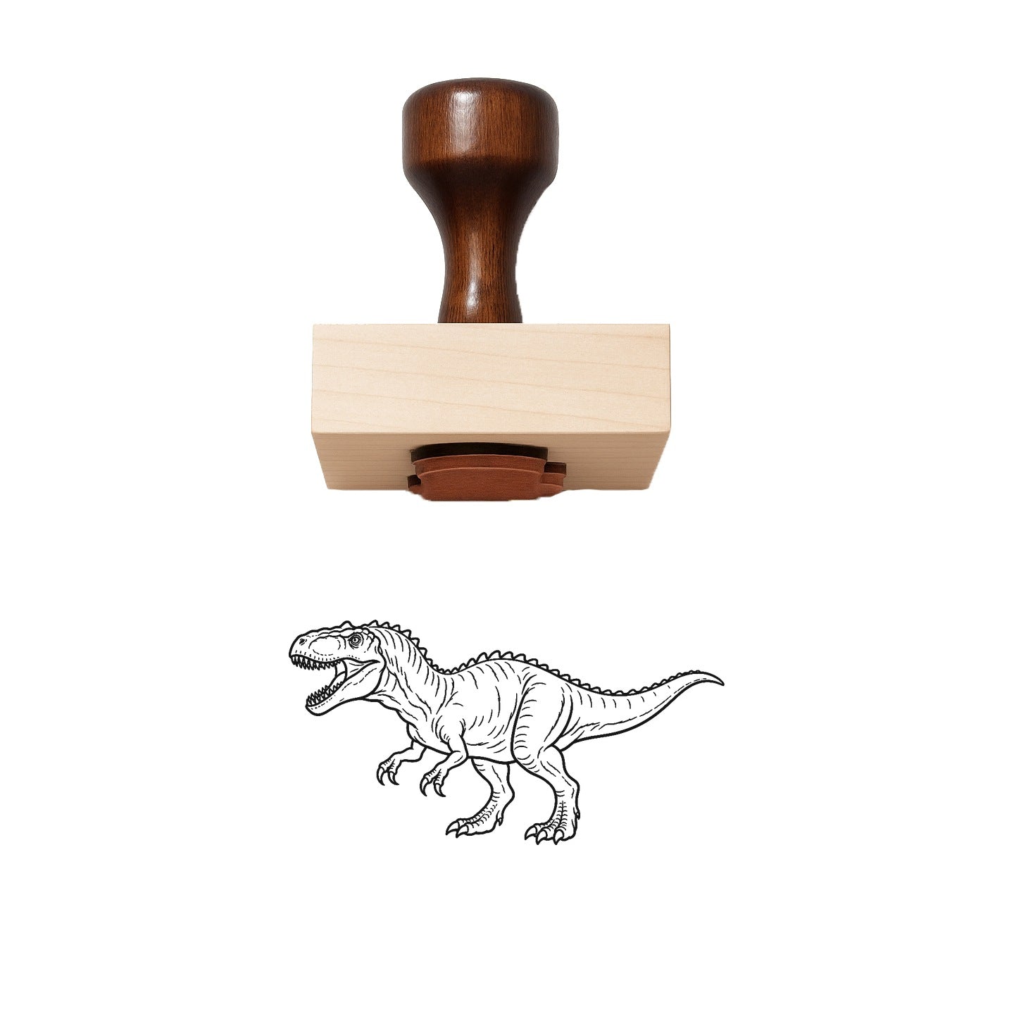 Giganotosaurus Rubber Stamp