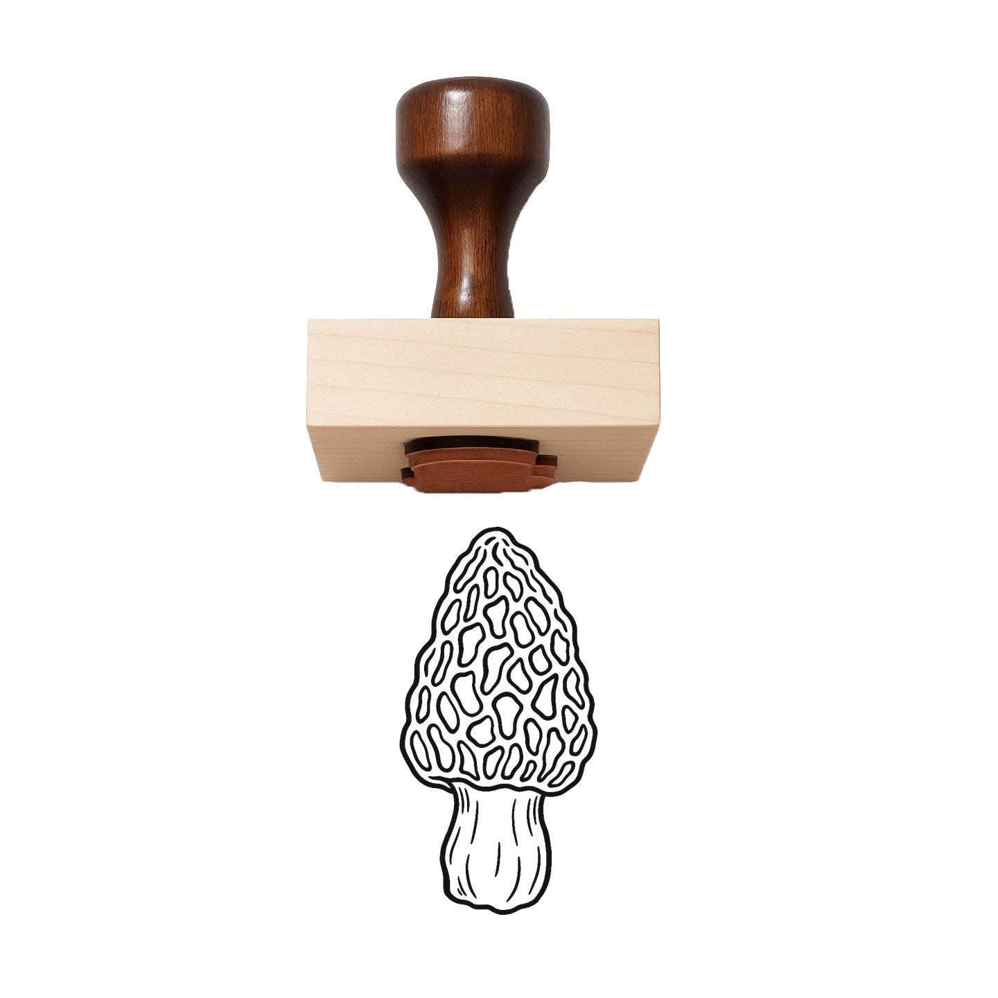 Morel Rubber Stamp