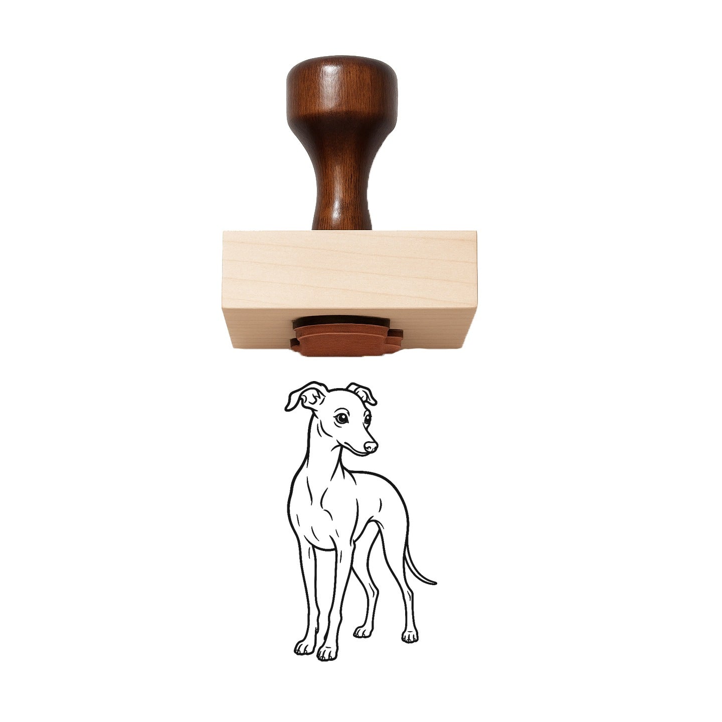 Piccolo Rubber Stamp