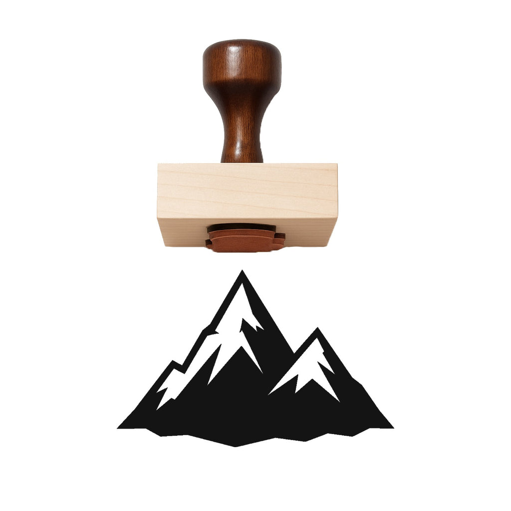 Mountain Rubber Stamp