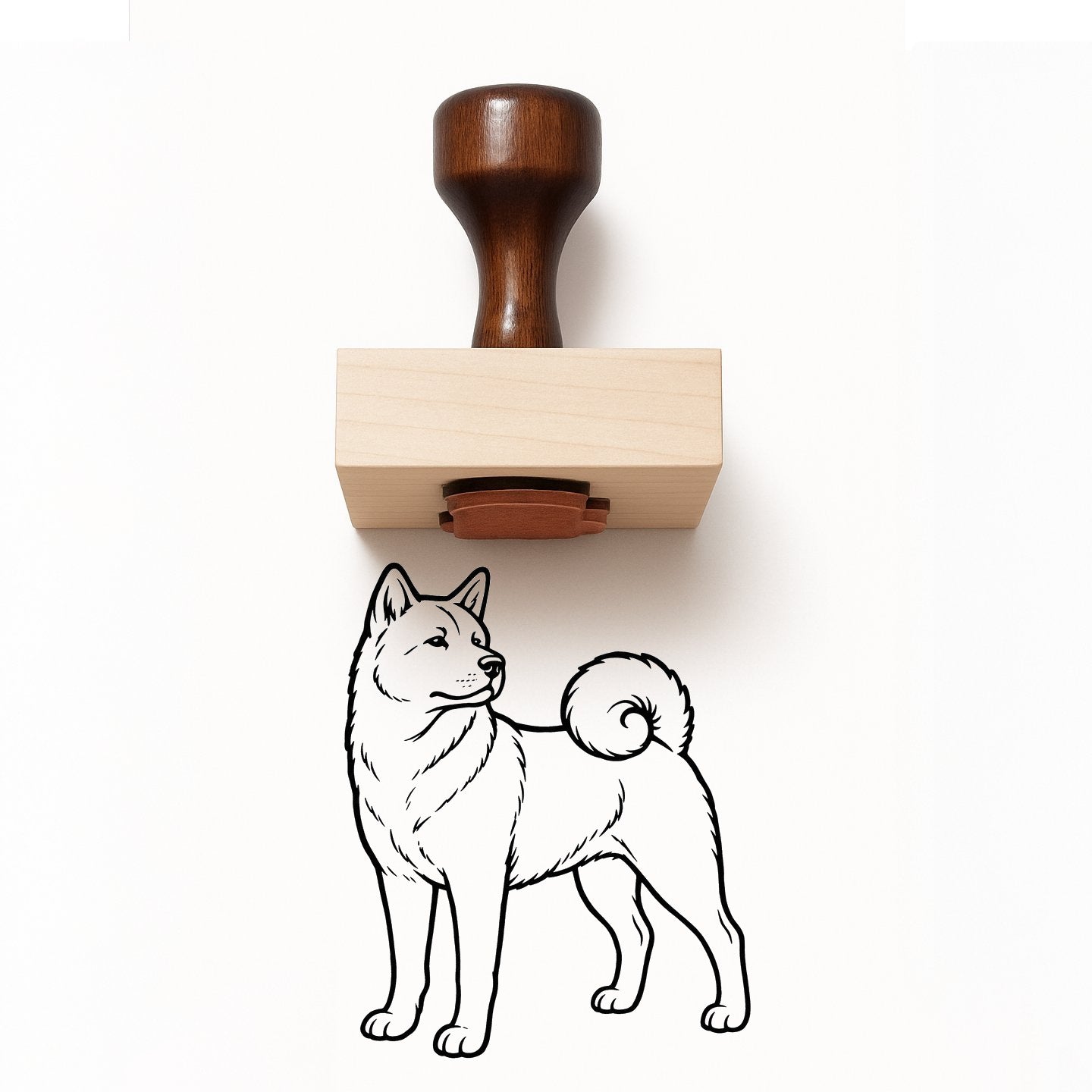 Akita Rubber Stamp