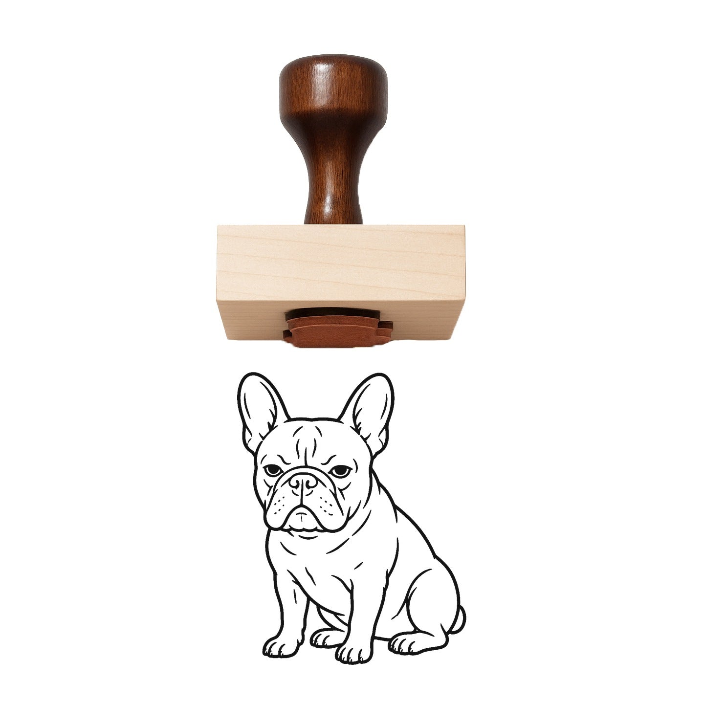 Dead Face Rubber Stamp
