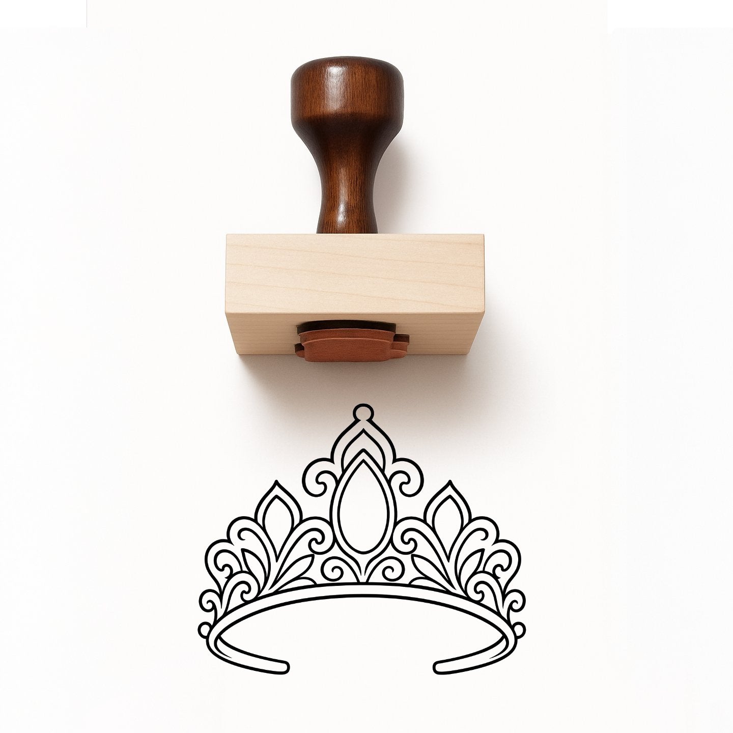 Tiara Rubber Stamp