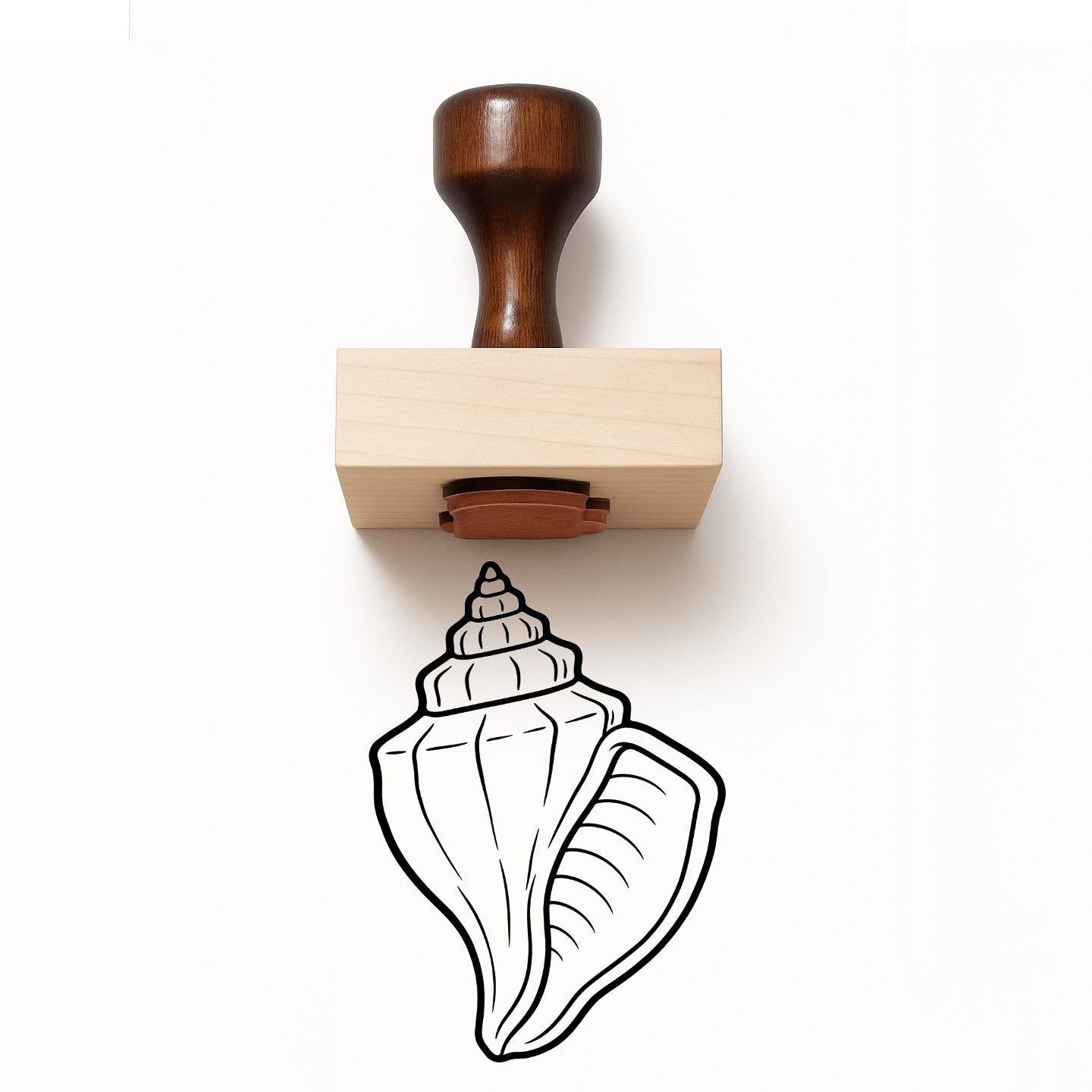 Base Clef Rubber Stamp