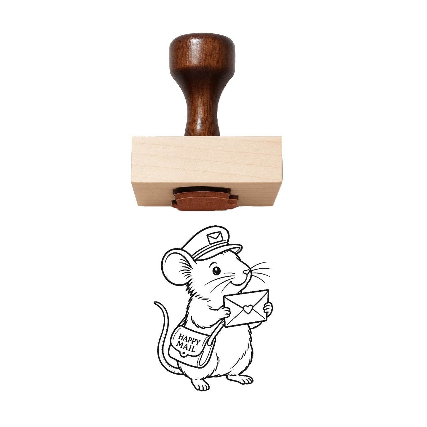 Happy Mail Rubber Stamp