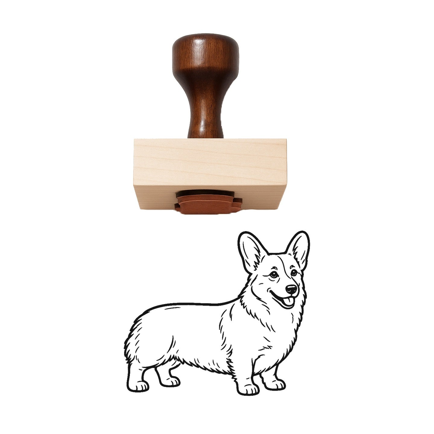 Cornet Rubber Stamp
