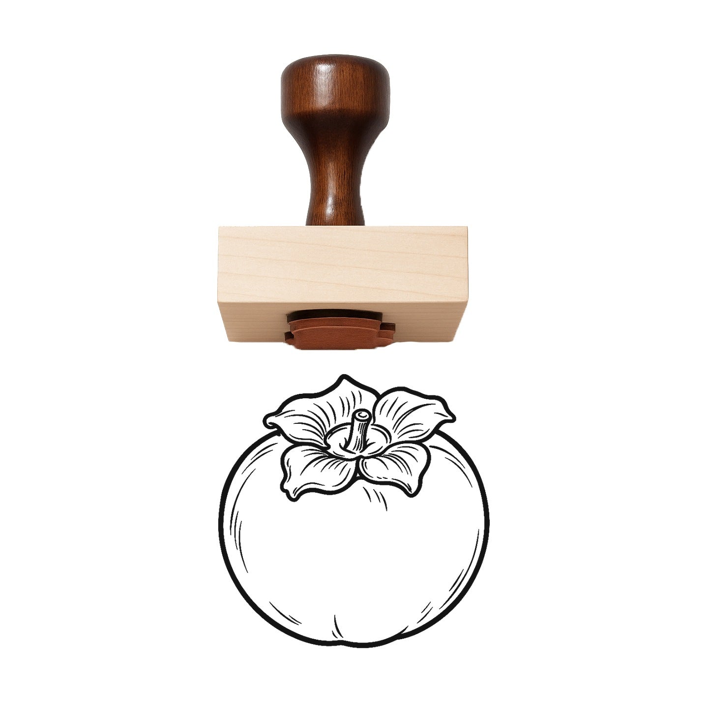 Persimmon Rubber Stamp