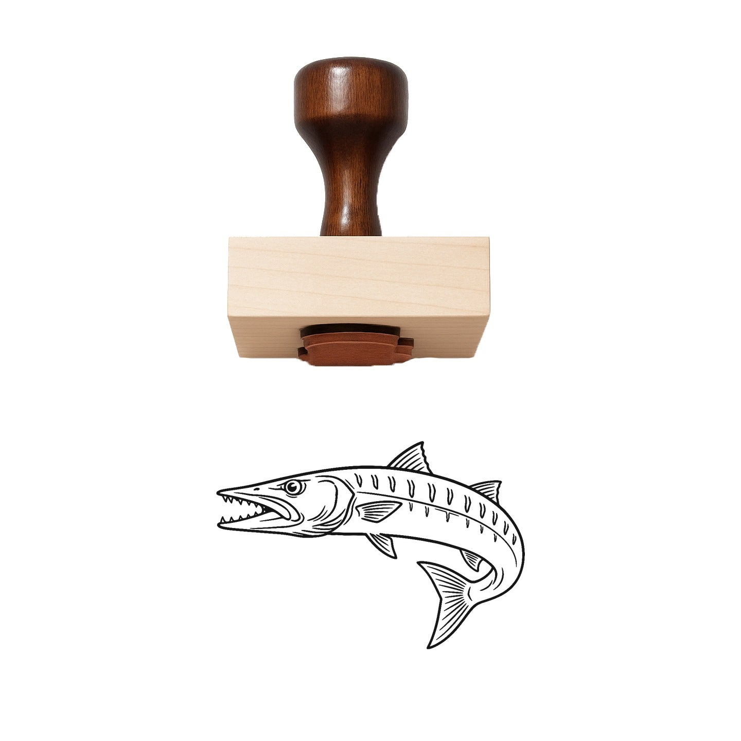 Barracuda Rubber Stamp