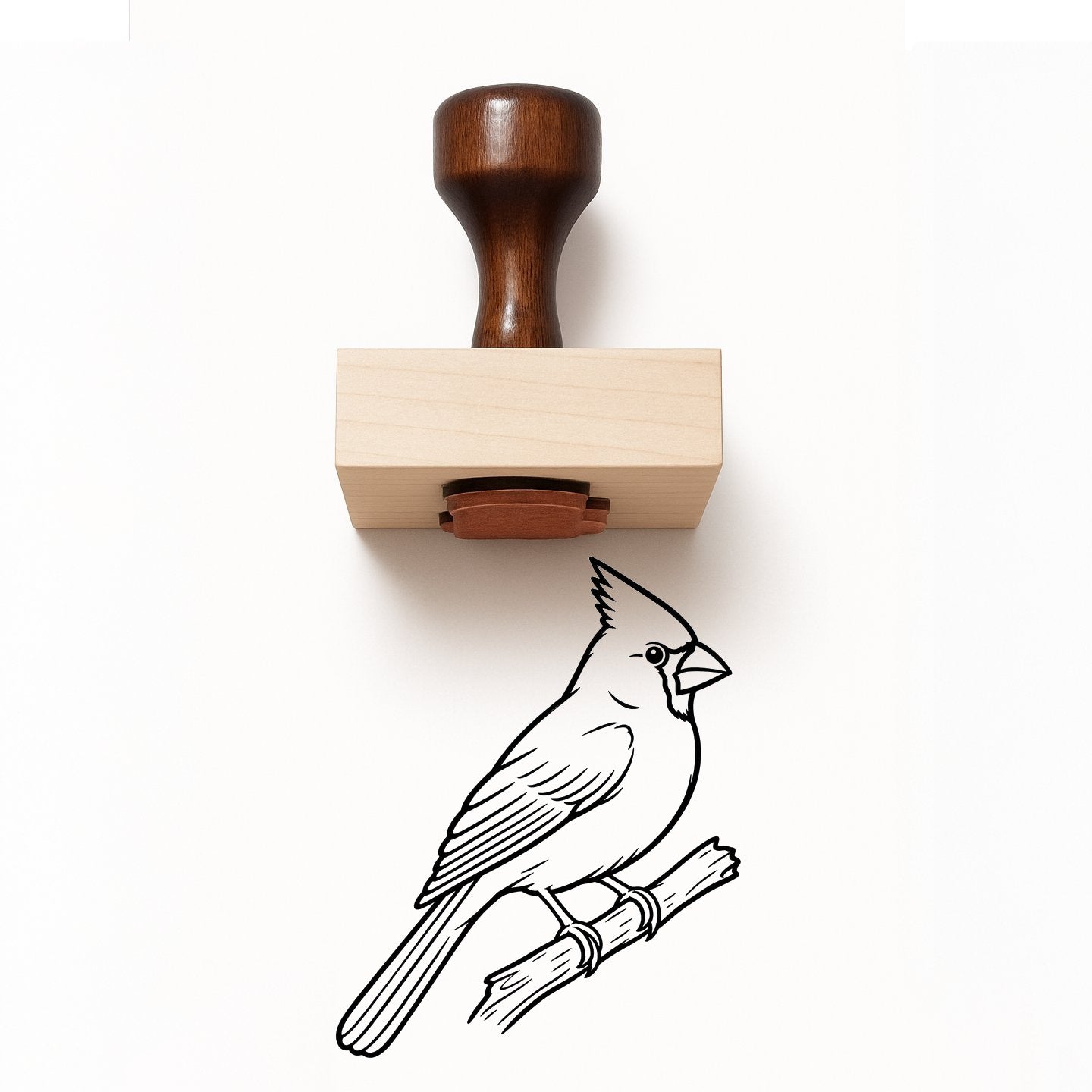 Cardinal Rubber Stamp