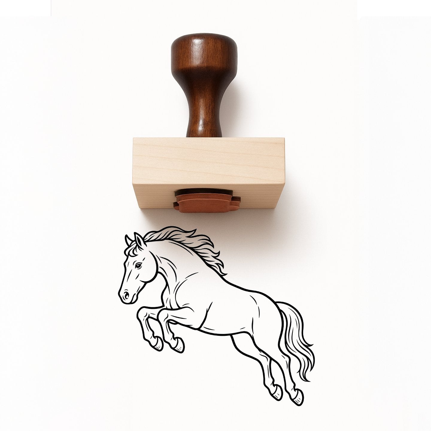 Horse Rubber Stamp