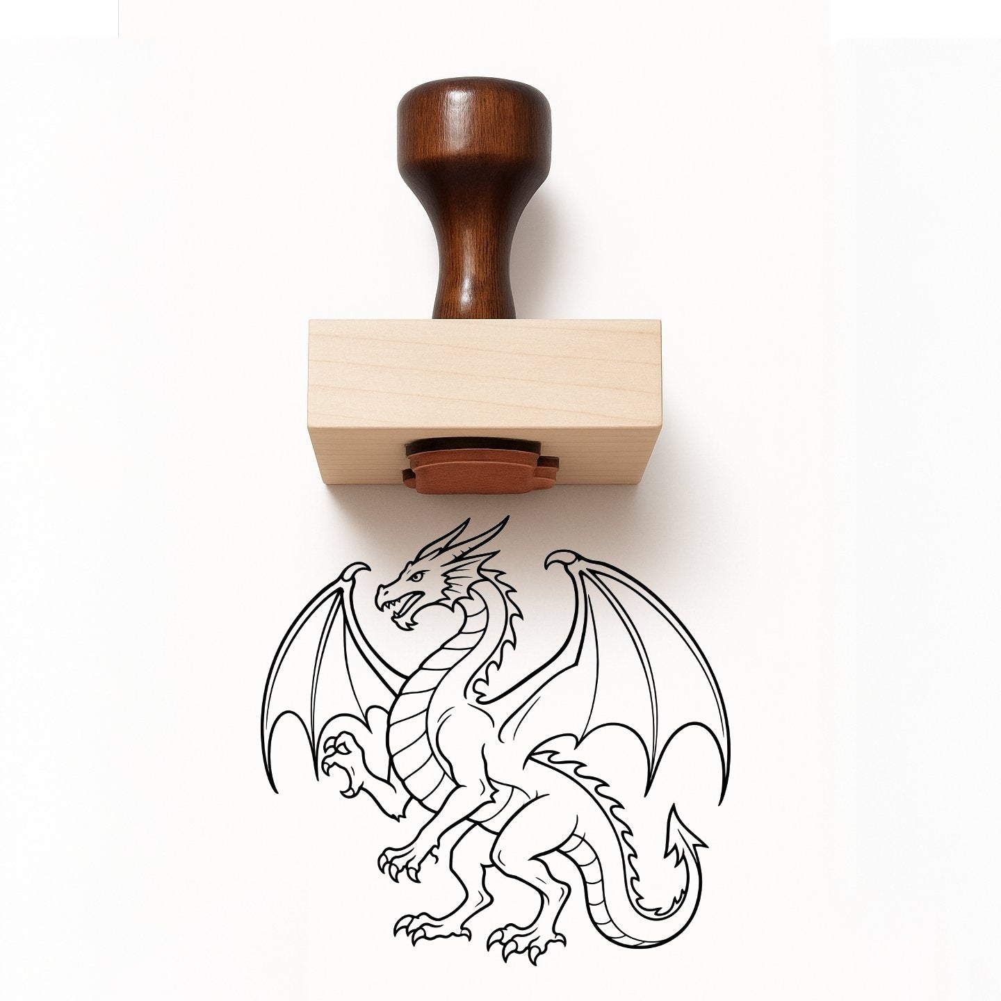 Dragon Rubber Stamp