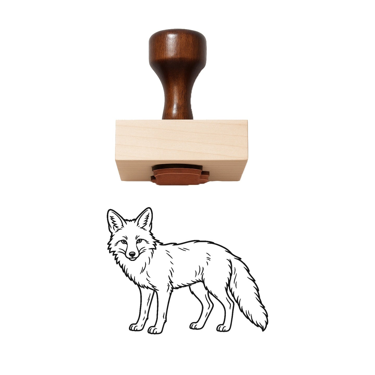 Fog Rubber Stamp