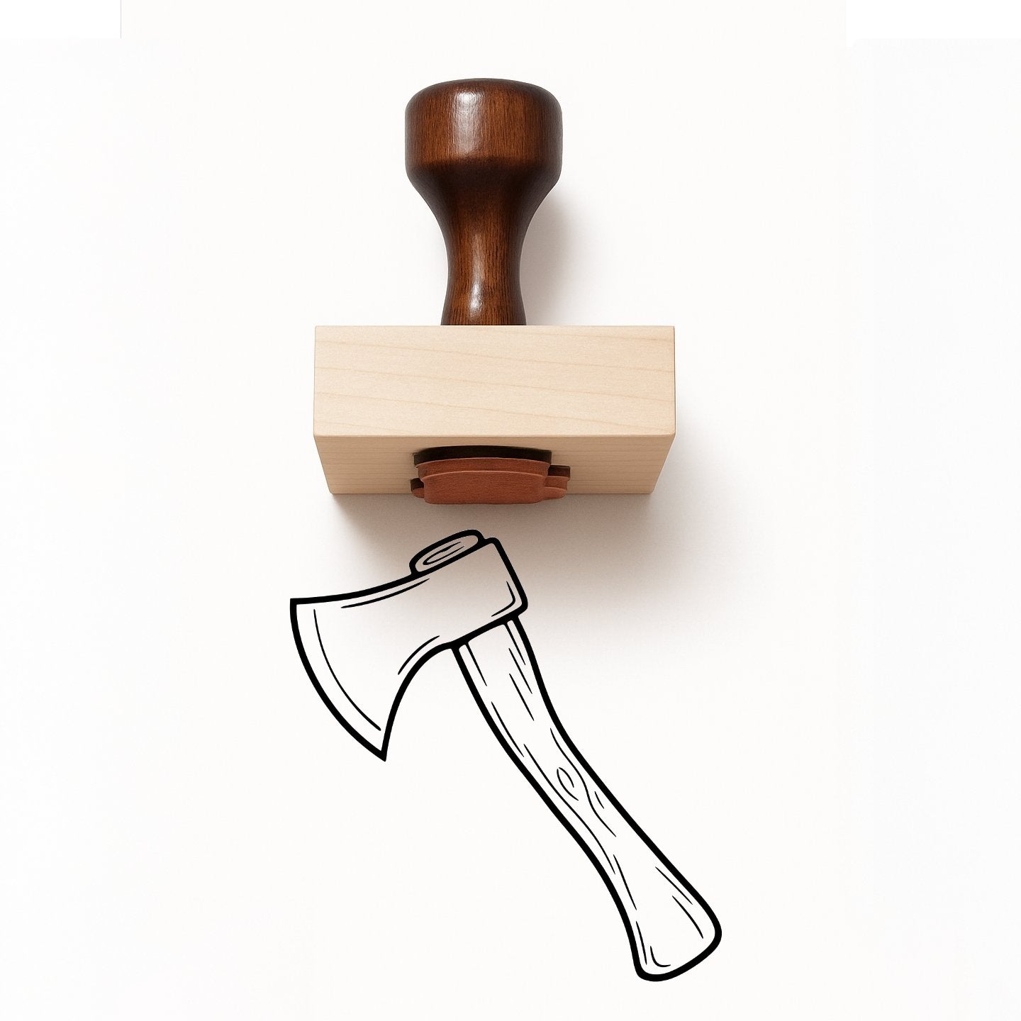 Axe Rubber Stamp