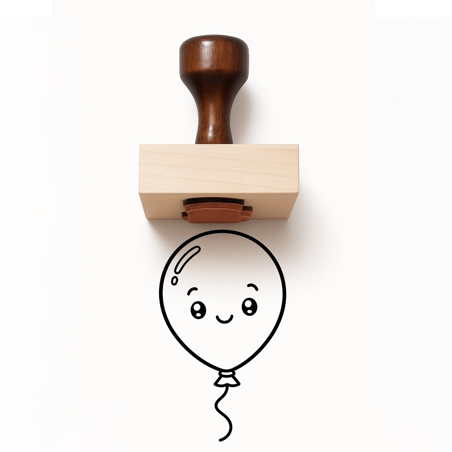 Cute Balloon Rubber Stamp