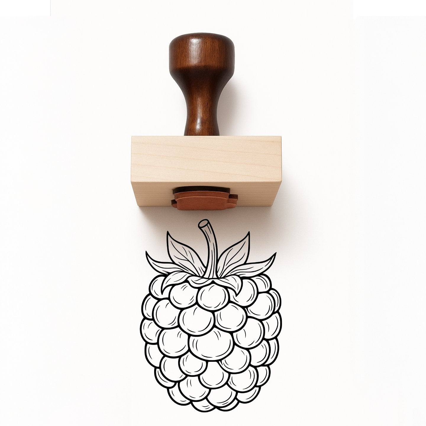 Blackberry Rubber Stamp