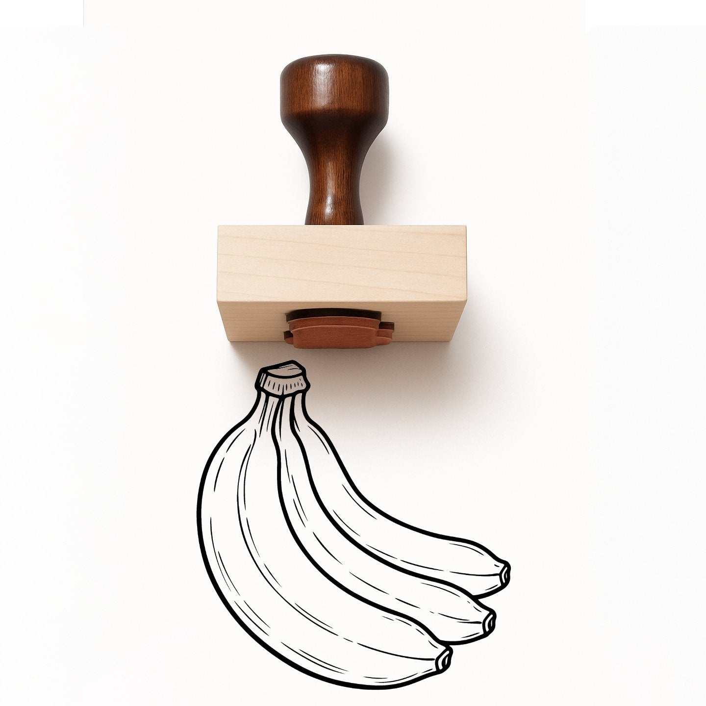 Bananas Rubber Stamp