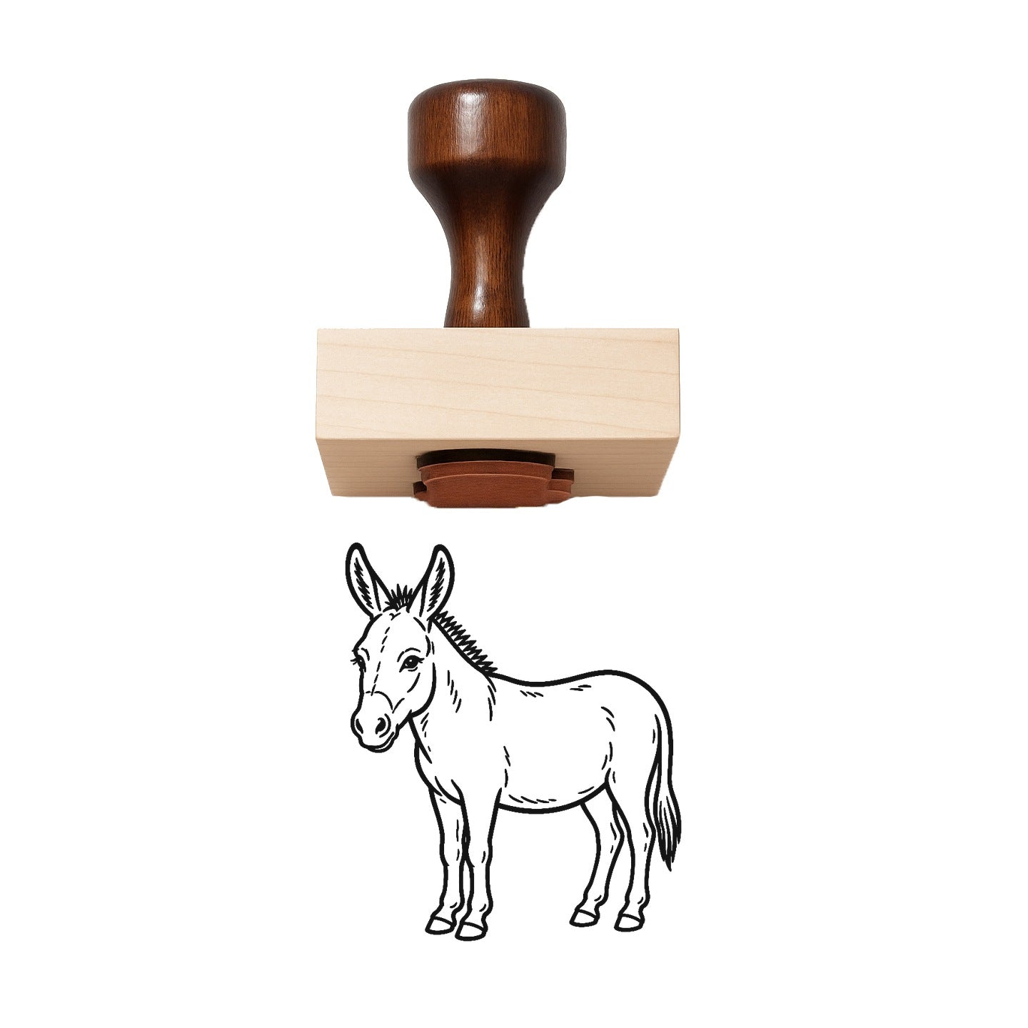 Burrito Rubber Stamp