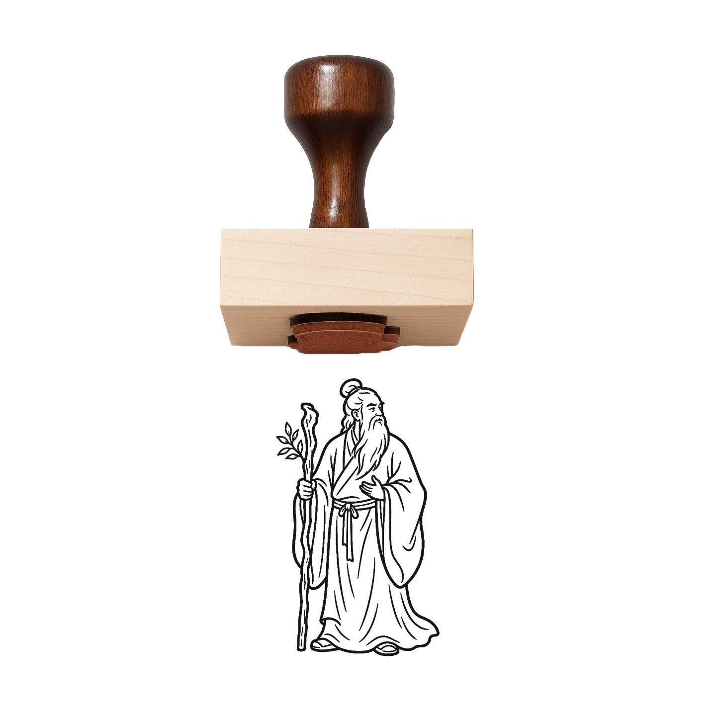 Sage Rubber Stamp