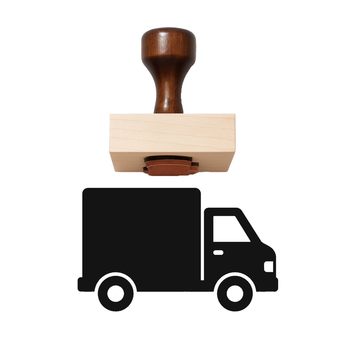 Truck Rubber Stamp