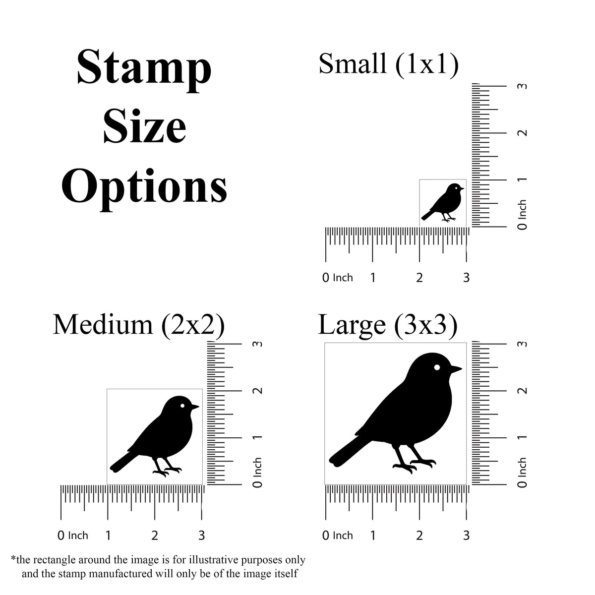 Bird Rubber Stamp