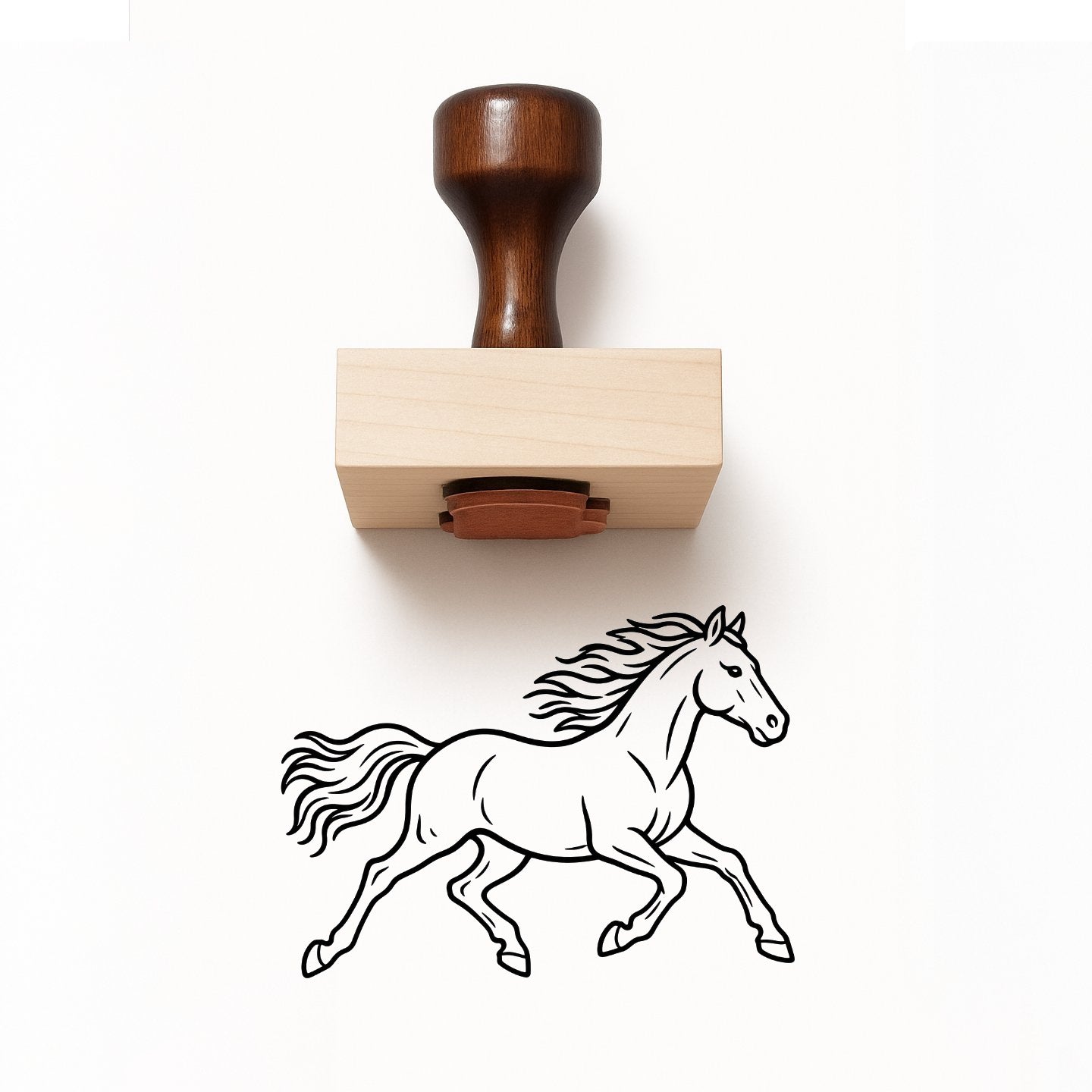 Horse Rubber Stamp