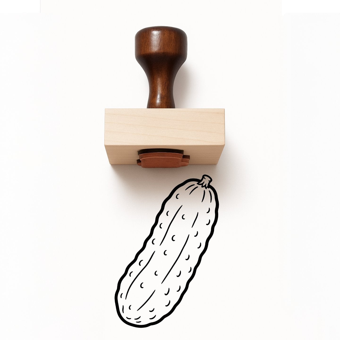 Pickle Rubber Stamp