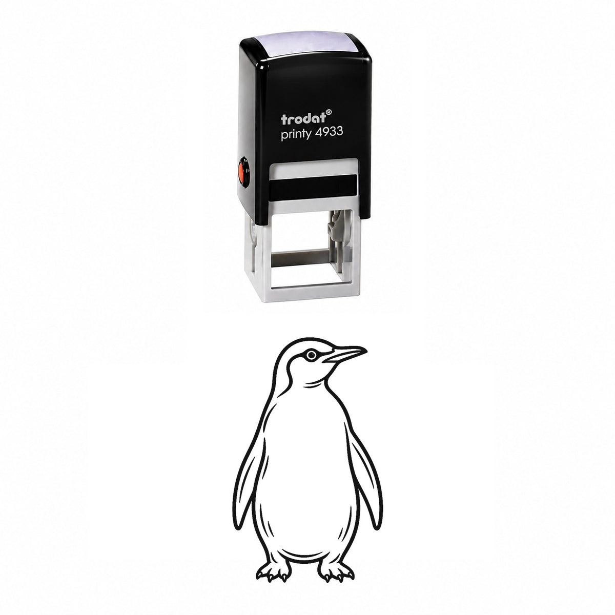 Penguin Self-Inking Stamp