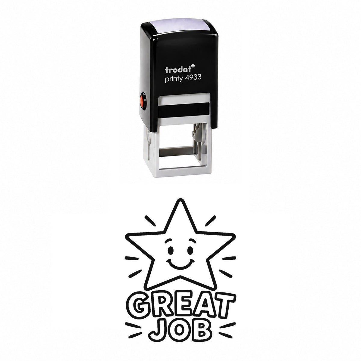 Great Job Star Self-Inking Stamp