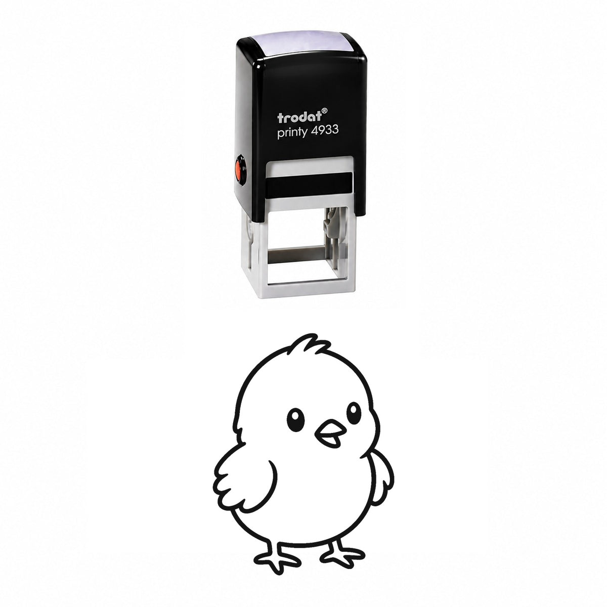 Cute Chick Self-Inking Stamp