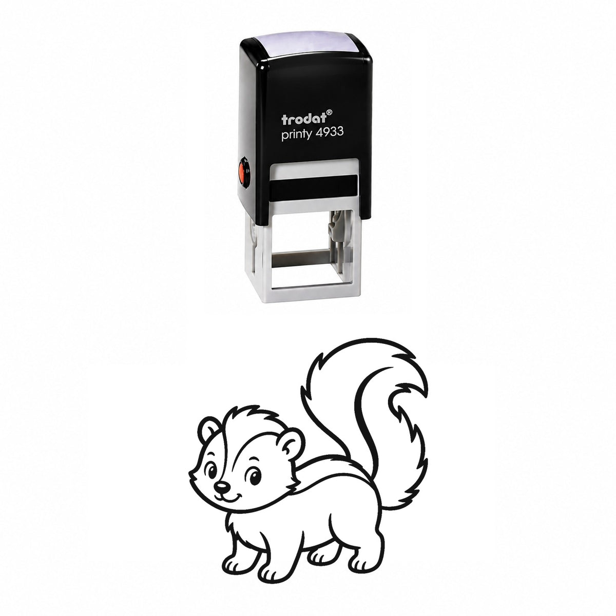 Cute Skunk Self-Inking Stamp