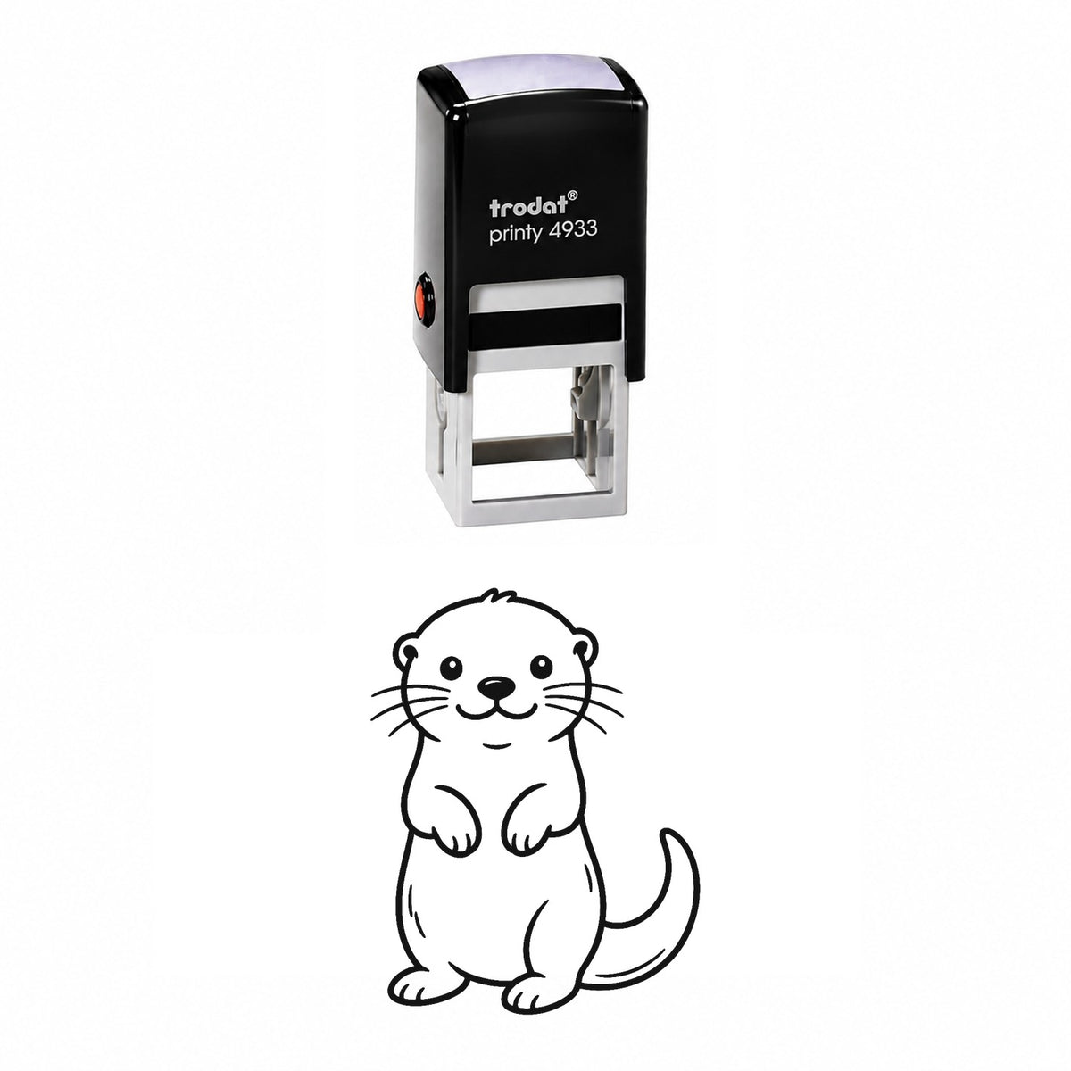 Cute Otter Self-Inking Stamp