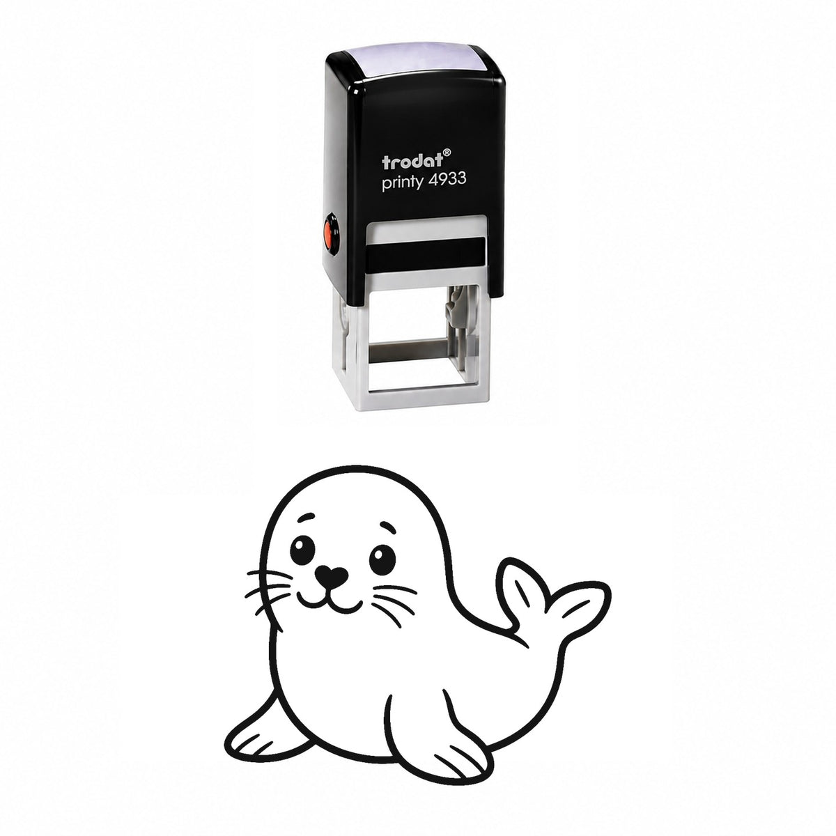 Cute Seal Self-Inking Stamp