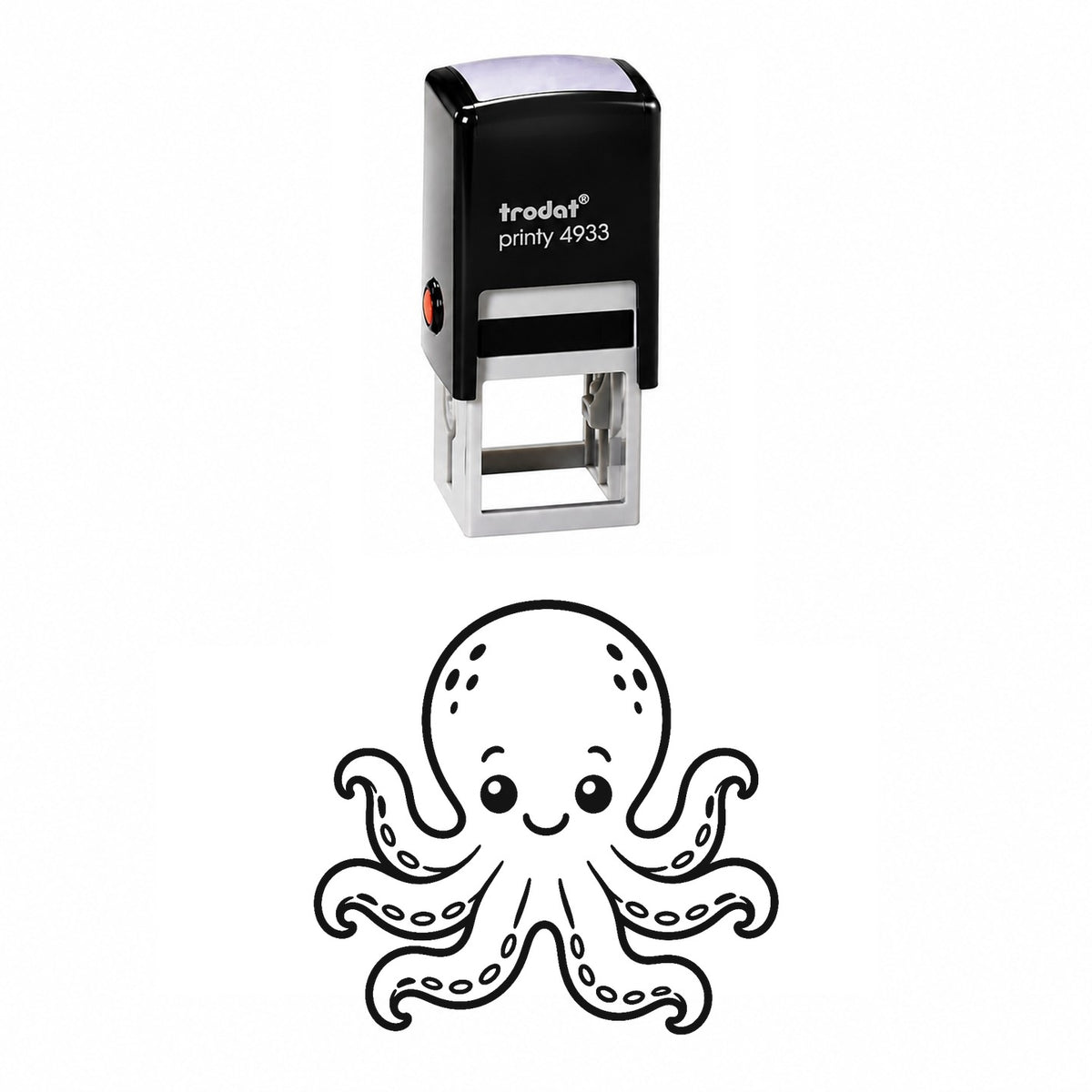 Cute Octopus Self-Inking Stamp