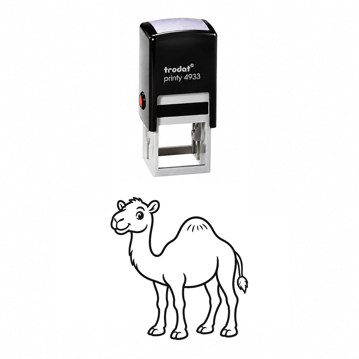 Cute Camel Self-Inking Stamp