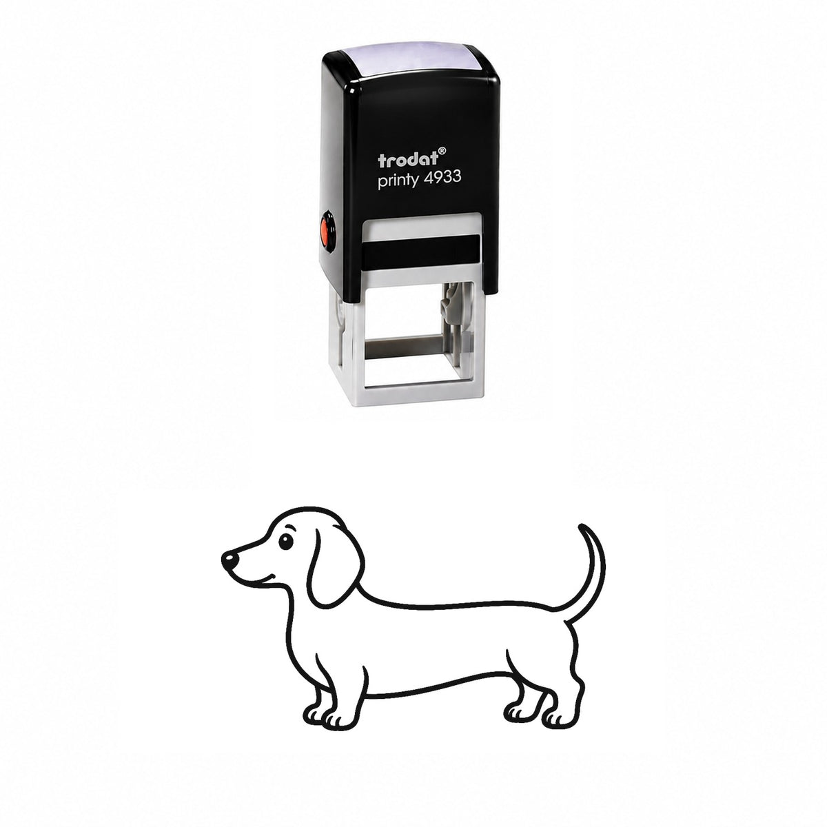 Cute Dachshund Self-Inking Stamp