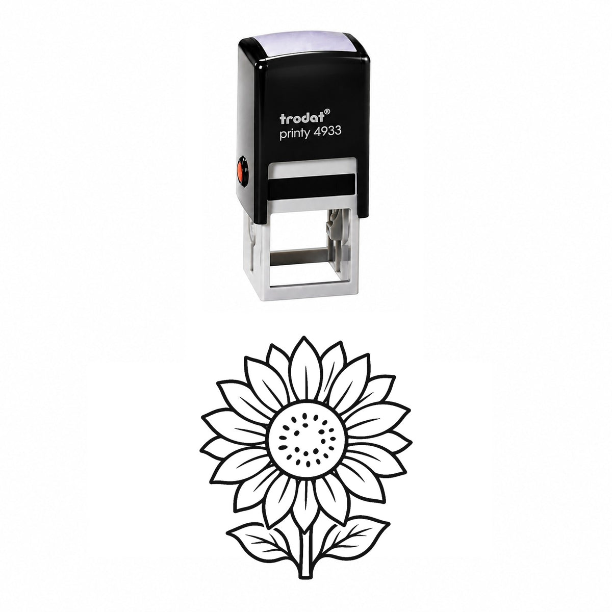 Sunflower Self-Inking Stamp