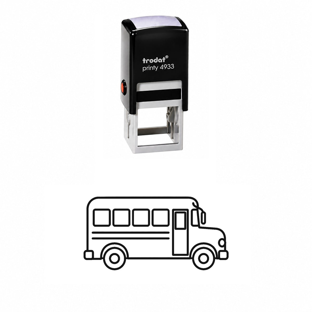 School Bus School Bus Self-Inking Stamp