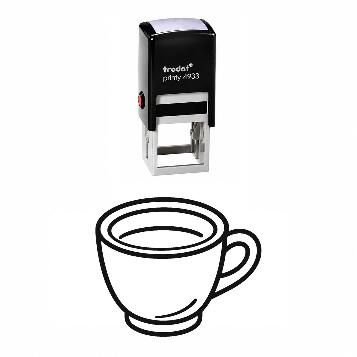Espresso Cup Self-Inking Stamp