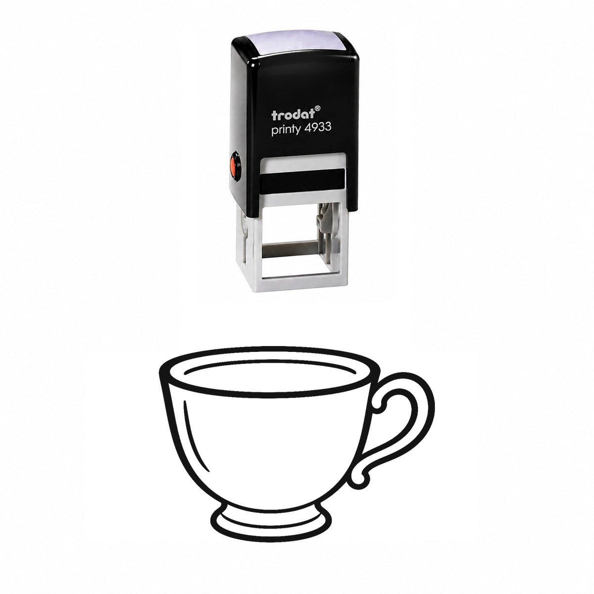 Tea Cup Self-Inking Stamp
