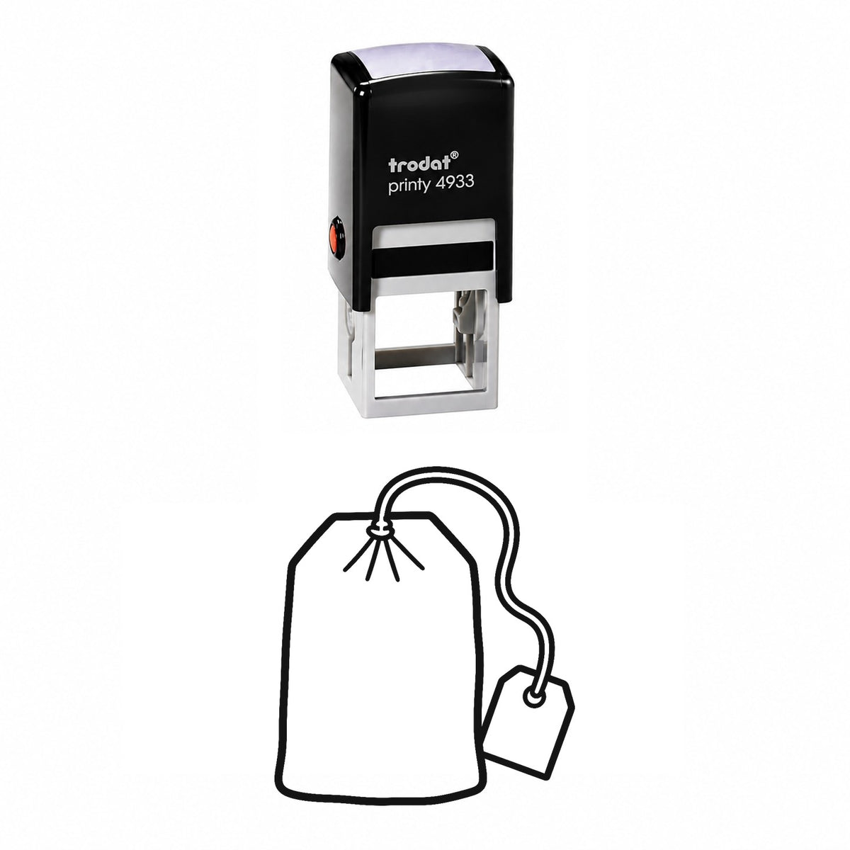 Tea Bag Self-Inking Stamp