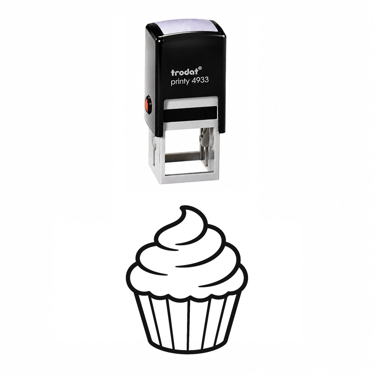 Cupcake Self-Inking Stamp