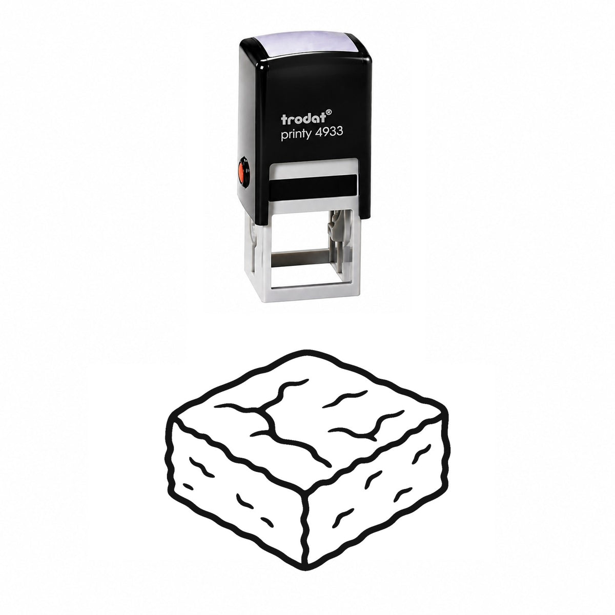 Brownie Self-Inking Stamp