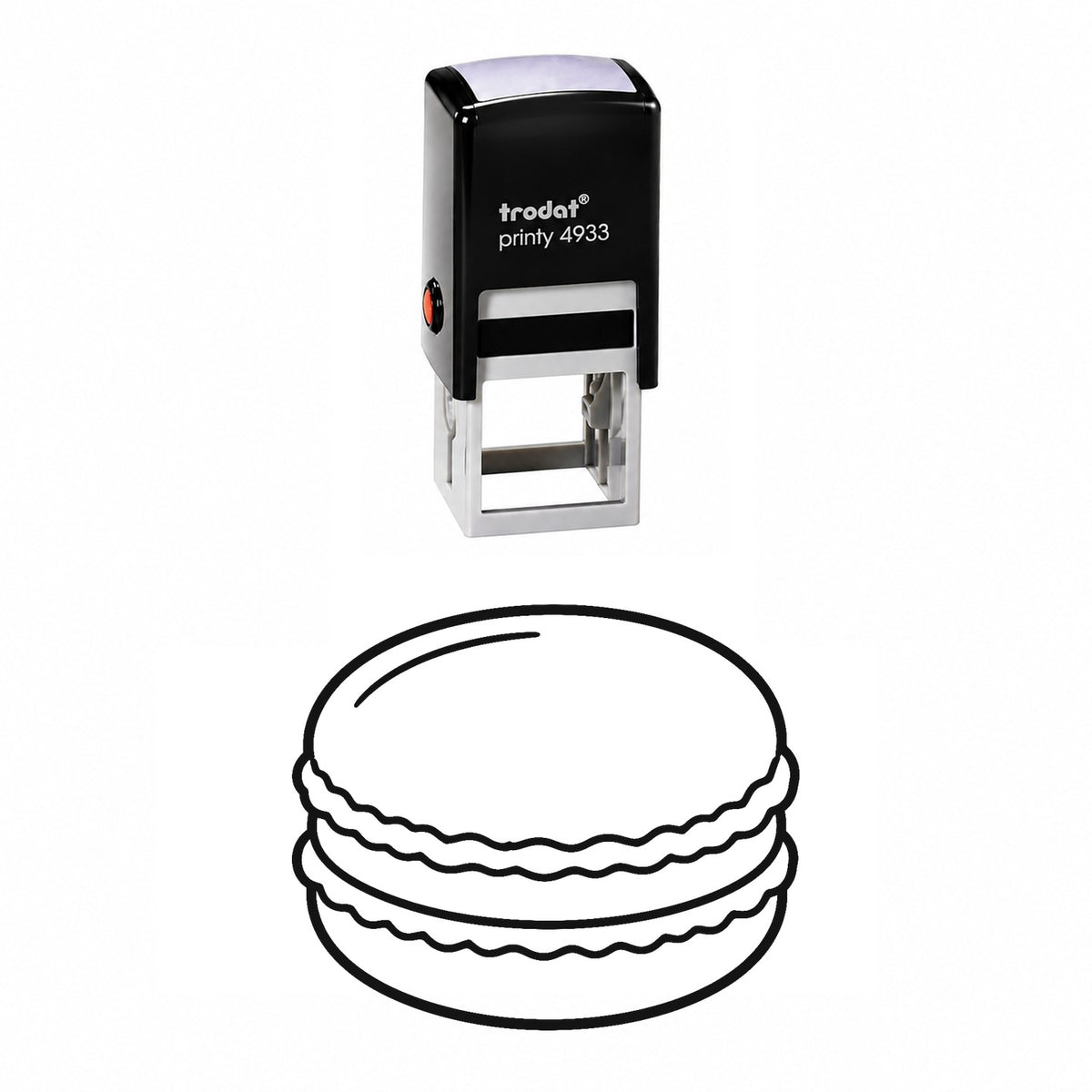 Macaron Self-Inking Stamp
