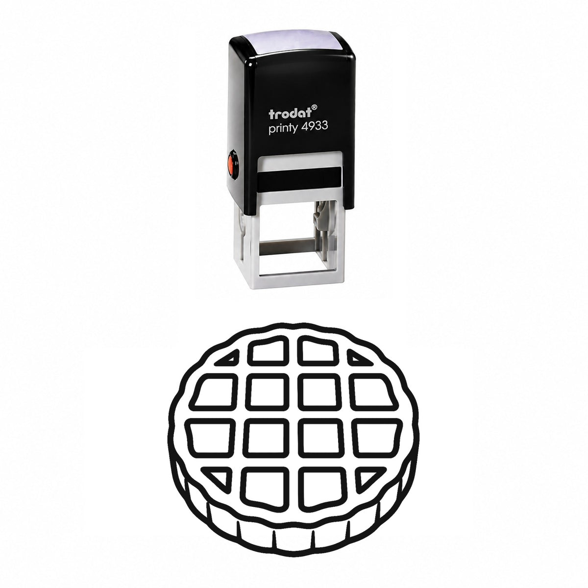 Waffle Self-Inking Stamp