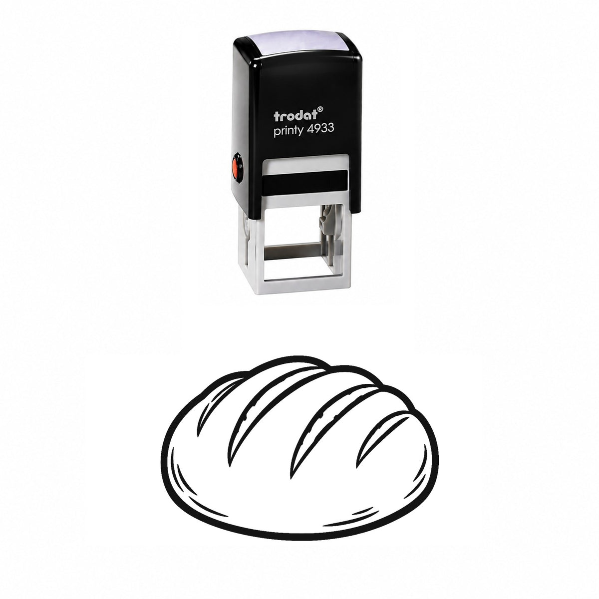 Bread Loaf Self-Inking Stamp