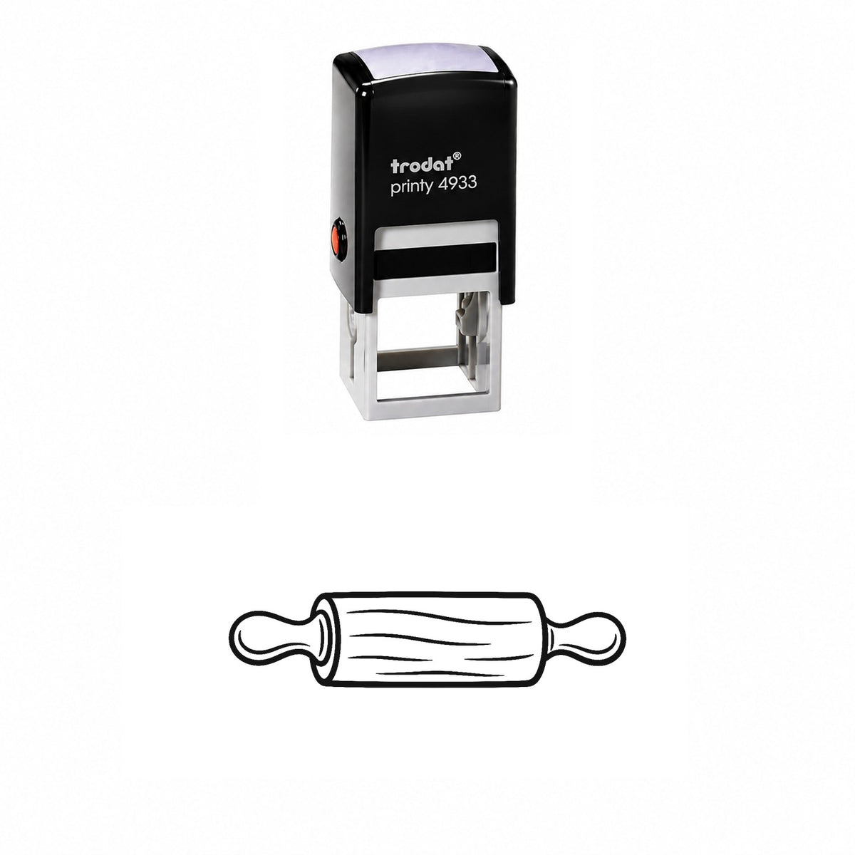 Rolling Pin Self-Inking Stamp
