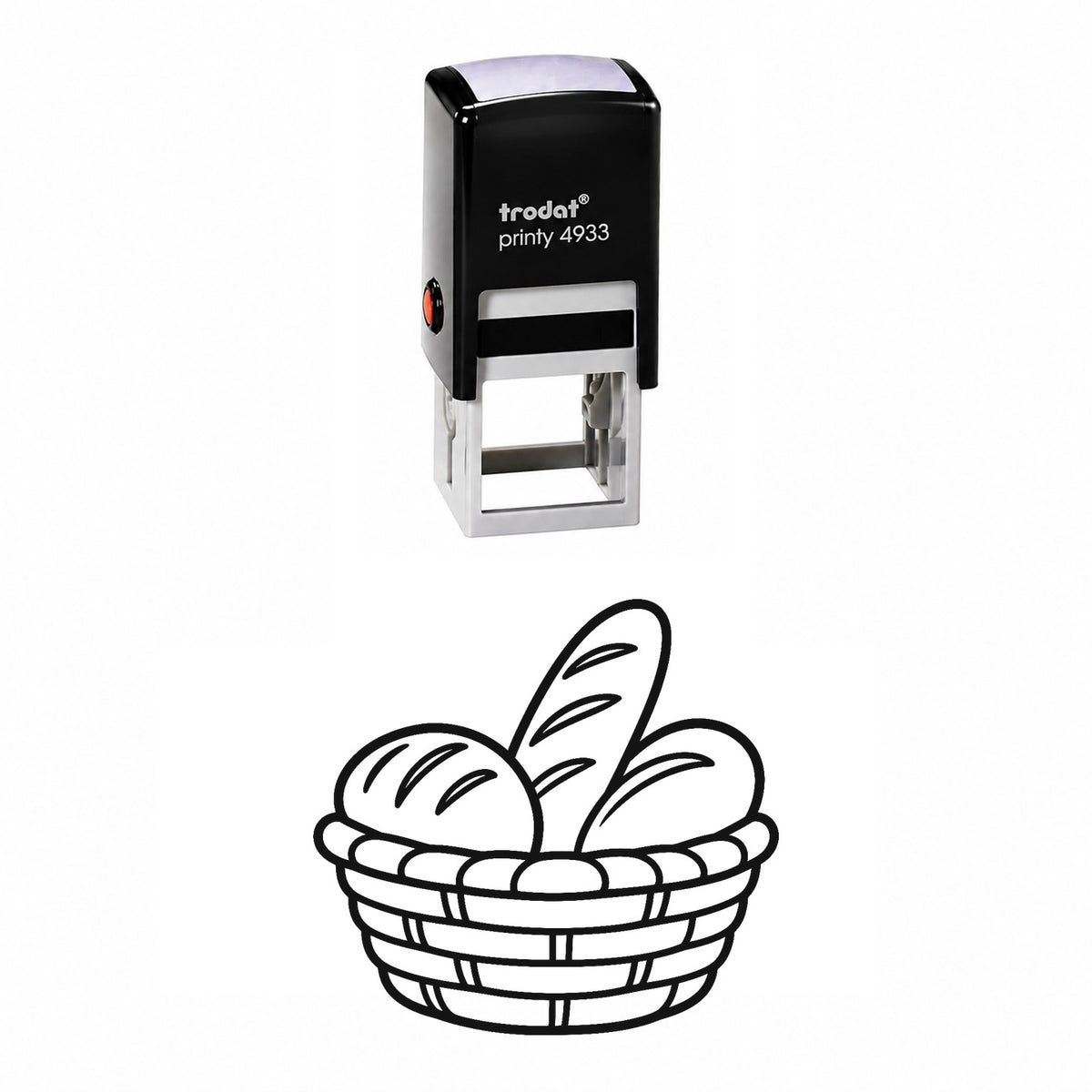 Bread Basket Self-Inking Stamp