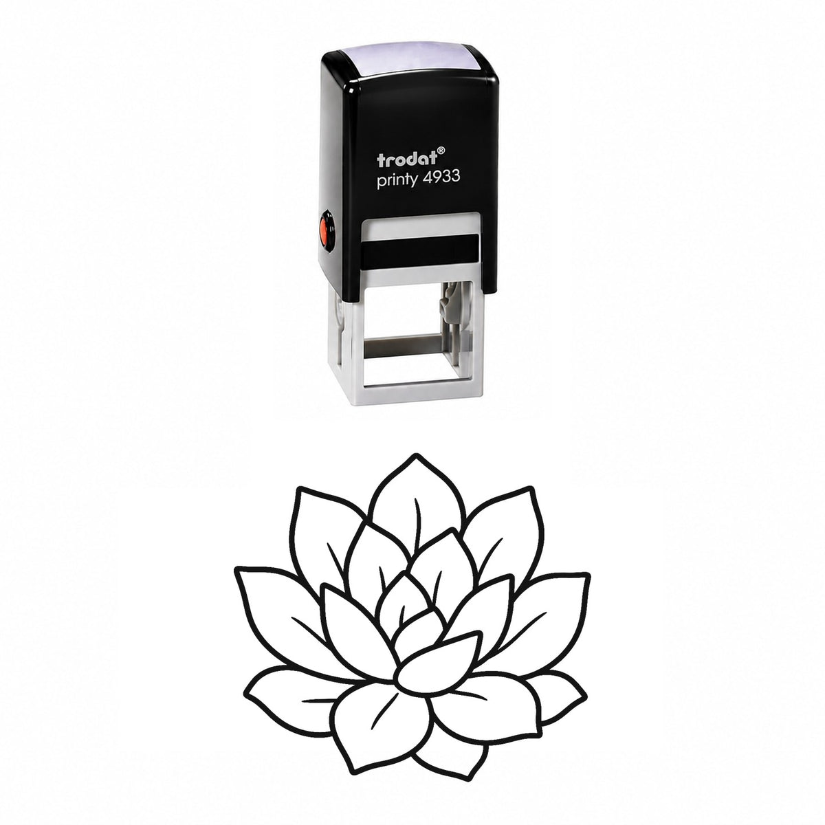 Succulent Self-Inking Stamp