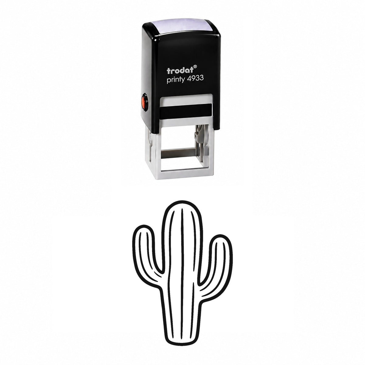 Cactus Self-Inking Stamp